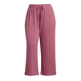 thumbnail image 5 of Terra & Sky Women's Plus Size Wide-Leg Knit Pants, 5 of 5