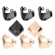 thumbnail image 2 of 4 pares de protectores de punta de metal para tacones altos, protectores decorativos para la punta del zapato, protectores antipatadas., 2 of 4