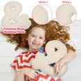 thumbnail image 2 of Plush Toy Lamb Fleece Children's Toy Pillow Toddler Sleep Comfort Pillow, 2 of 6