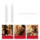 thumbnail image 4 of Decorative Smokeless Candles Paraffin Taper Candles for Decor 10Pcs, 4 of 4