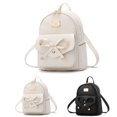 thumbnail image 2 of Women Mini Backpack Fashion Bowknot Cute Casual Daypack Faux Leather Backpack, 2 of 10