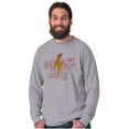 thumbnail image 5 of Flash Gordon Lightning Bolt Vintage Long Sleeve TShirt Men Women Brisco Brands S, 5 of 6