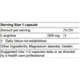 thumbnail image 2 of LifeLink's L-Arginine | 500 mg x 100 capsules | Nitric Oxide Precursor | Gluten Free & Non-GMO | Made in the USA, 2 of 9