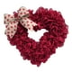 thumbnail image 2 of Corona de San Valentín de 15.75 '', colgante de puerta Corona en forma de corazón Corazón de amor Guirnalda decorativa para celebración Jardín Salvador Corona colgante de puerta delantera, 2 of 10