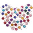 thumbnail image 2 of Assorted Color Gemstone Charms Pendant for DIY Jewelry Making Necklace Bracelet 60pcs, 2 of 8