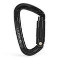 thumbnail image 1 of Mosquetón 24KN Twist Locking Gate Carabiner Heavy Duty Auto Lock Carabiner Al aire libre D-ring Hebilla Escalada Rappelling Canyoning Hamaca Clip de bloqueo Romacci Mosquetón, 1 of 7
