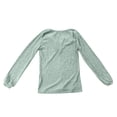 thumbnail image 5 of NINGMENG Womens Tops Solid Color Long Sleeve Tunic Crew Neck Sweaters Trendy Tops Pullover T Shirts Holiday Wear,Blue,XXL, 5 of 5