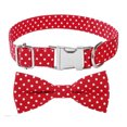 thumbnail image 1 of Collar para perros y gatos Lionet Paws con pajarita, suave y cómodo, collar con pajarita ajustable para, 1 of 5