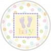 7'' Luncheon Plates - 8-Pack, Baby Steps