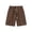 Brown*, variant on Men's Shorts Summer Ice Silk Cool Casual Solid Color with Pockets Drawstring Comfortable Daily Wear Chic Holiday Shorts