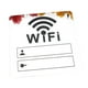 thumbnail image 3 of Pegatina de señal WiFi para espejo de pared, regalo, acrílico, autodesmontable. argén, 3 of 9