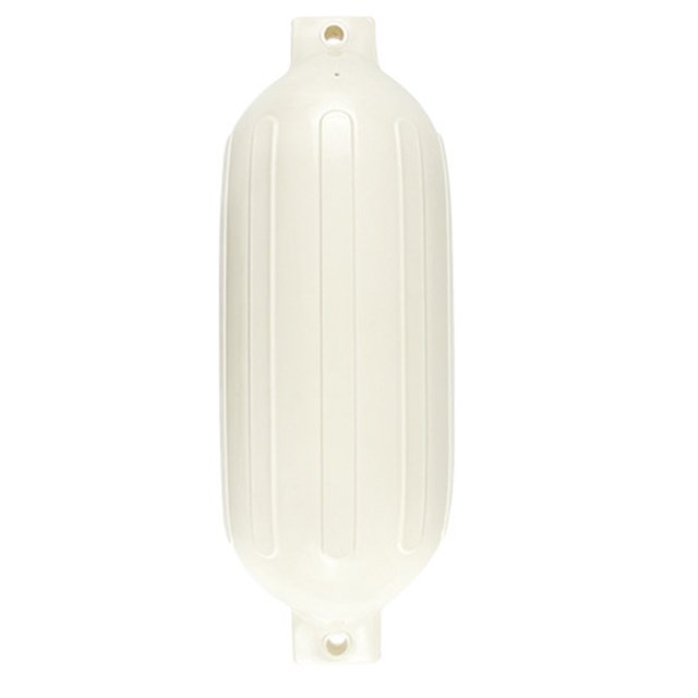 Yacht Inflatable Boat Bumper PVC Yacht Bumper Ball Boats Accessories with Rope and Pump for Docking White