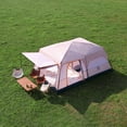 thumbnail image 2 of Luxury Tents For Camping Large Family Tent With Rooms 4-12 People Waterproof Two-Bedroom And One-living Room Design, 2 of 7