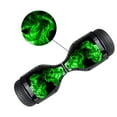 thumbnail image 4 of Hover Board Skin for Self-Balancing Sticker Decals Electric Scooter Smart Balancing Scooters Vinyl Cover-Green Fire, Compatible with Swagtron T1, 4 of 6