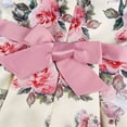 thumbnail image 5 of Weebloom Flower Girl Dress Birthday Wedding Toddler Kids Floral Flowers Prints Sleeveless Beach Straps Dress Princess Clothes Formal Party Pink Girls Dresses, 5 of 6