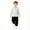 Black, variant on hoksml Boys Cotton Loungewear Set, Long Sleeve Henley Shirt and Jogger Pants, Kids 2-Piece Casual Outfit