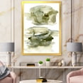 thumbnail image 3 of Designart 'Abstract Clouds In Dark Green II' Modern Framed Art Print, 3 of 4