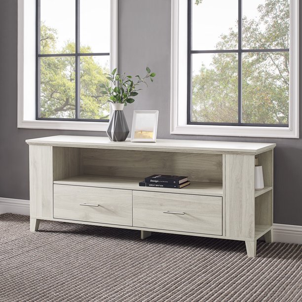 Birch TV Stand with Adjustable Shelves for TVs up to 65" by Manor Park