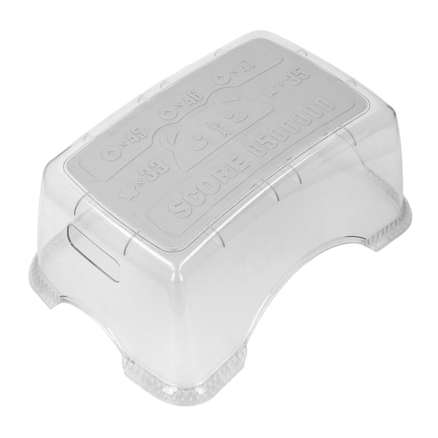 Taburete De Baño, Taburete Para Ir Al Baño Con Caca, Antideslizante, PET Transparente, Portátil Para Adultos Y Niños