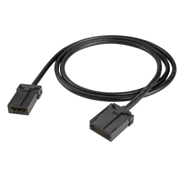 Cable Vídeo HD Tipo E A A M/F Cable Compatible Con (Hebilla HD A Hembra/Tipo E)