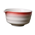 thumbnail image 3 of DOLITY Ceramic Matcha Bowl 450ml Traditional Porcelain Tea Bowl for Family Beginner Red, 3 of 9
