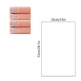 thumbnail image 3 of Naittoop 4 Pack Cotton Hand Towels for Bathroom,Soft Absorbent Decorative Hand Towel Set for Bathroom,Kitchen,Beauty,Spa,Gym,Household face Towel,Highly Absorbent Towels,13x28.7 in Orange, 3 of 6