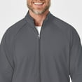 thumbnail image 3 of Wink Knits and Layers Men's Fleece Full Zip Jacket, Pewter, XS, 3 of 9