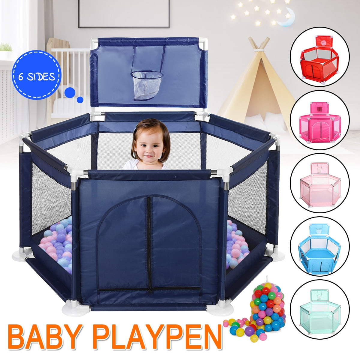 baby playpen safety gate