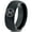 Black Dome Tungsten, variant on Tungsten Horoscope Gemini Band Ring 8mm Men Women Comfort Fit Black Dome Brushed Polished Size 8.5