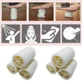 thumbnail image 1 of Antique Napkin Rings Commercial Duster 6pcs 10cm Sponge Natural Loofah Body Pad Bath Shower Bathroom Products, 1 of 3