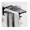 thumbnail image 2 of Soporte De Toallas Para Baño color negro, 2 of 4