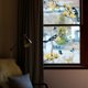 thumbnail image 4 of Pegatinas para ventanas JM 1 magníficas electrostáticas decorativas con patrón de ramas flores y pájaros, 4 of 5