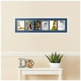 thumbnail image 2 of ArtToFrames Collage Photo Picture Frame with 6 - 5x7" Openings, Framed in White with Delft Blue and Black Mats (CDM-3966-53), 2 of 8