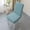 Sky Blue, variant on JVBTVB Elastic Dining Chair Covers, Half Round Back Chair Slipcovers with Padded Cushion, Universal Fit Stretch Furniture Protector for Home & Office
