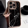 thumbnail image 3 of Funda de mármol para iPhone 13, funda para iPhone 11, 14, 12, 15 Pro Max, XR, X, XS, 7, 8, 16 Plus, SE 2020, funda de silicona TPU suave a prueba de golpes, 3 of 5