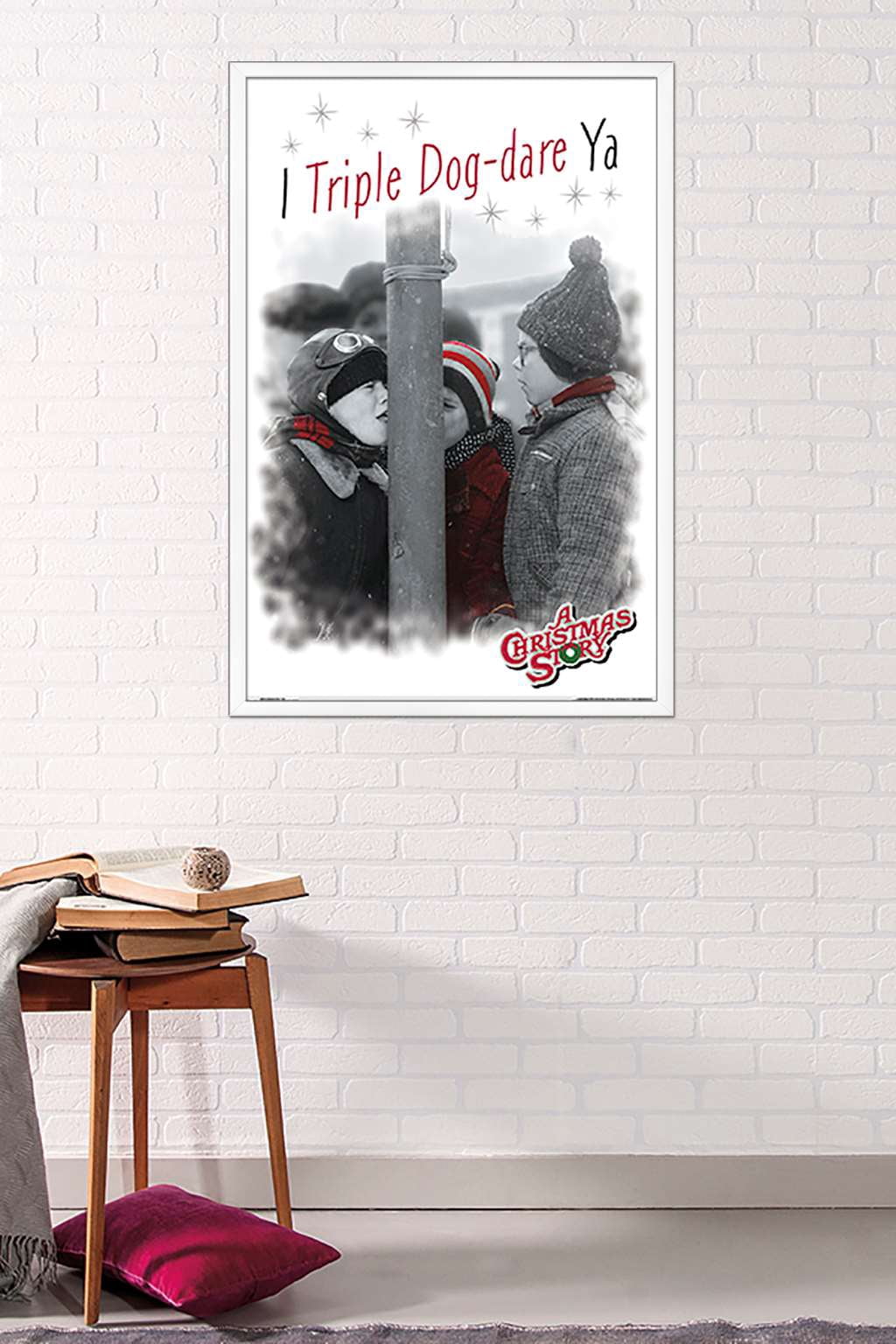 A Christmas Story - Pole Wall Poster, 22.375" x 34", Framed