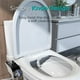 thumbnail image 5 of Bearachild Asiento de inodoro ABS, boquilla de autolimpieza, perilla giratoria de repuesto, accesorios de rociador de baño doméstico multimodo Universal Juegos de accesorios de baño UE 3/8 Bearachild HA070417-03, 5 of 6
