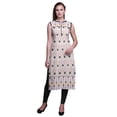 thumbnail image 1 of Bimba Robes Tuniques Droites Sans Manches Imprimées pour Femmes Vêtements d'Été X-Small, 1 of 5