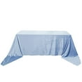 thumbnail image 6 of Balsa Circle 90" x 156" Dusty Blue Rectangular Premium Velvet Tablecloth Reception Catering, 6 of 8