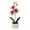 Purple, variant on Up to 65% off! Faux Phalaenopsis Orchid Realistic Flower Arrangement Artificial Potted Decor Wedding Photography Prop Flowers Outdoor Indoor Garden Home Decoration