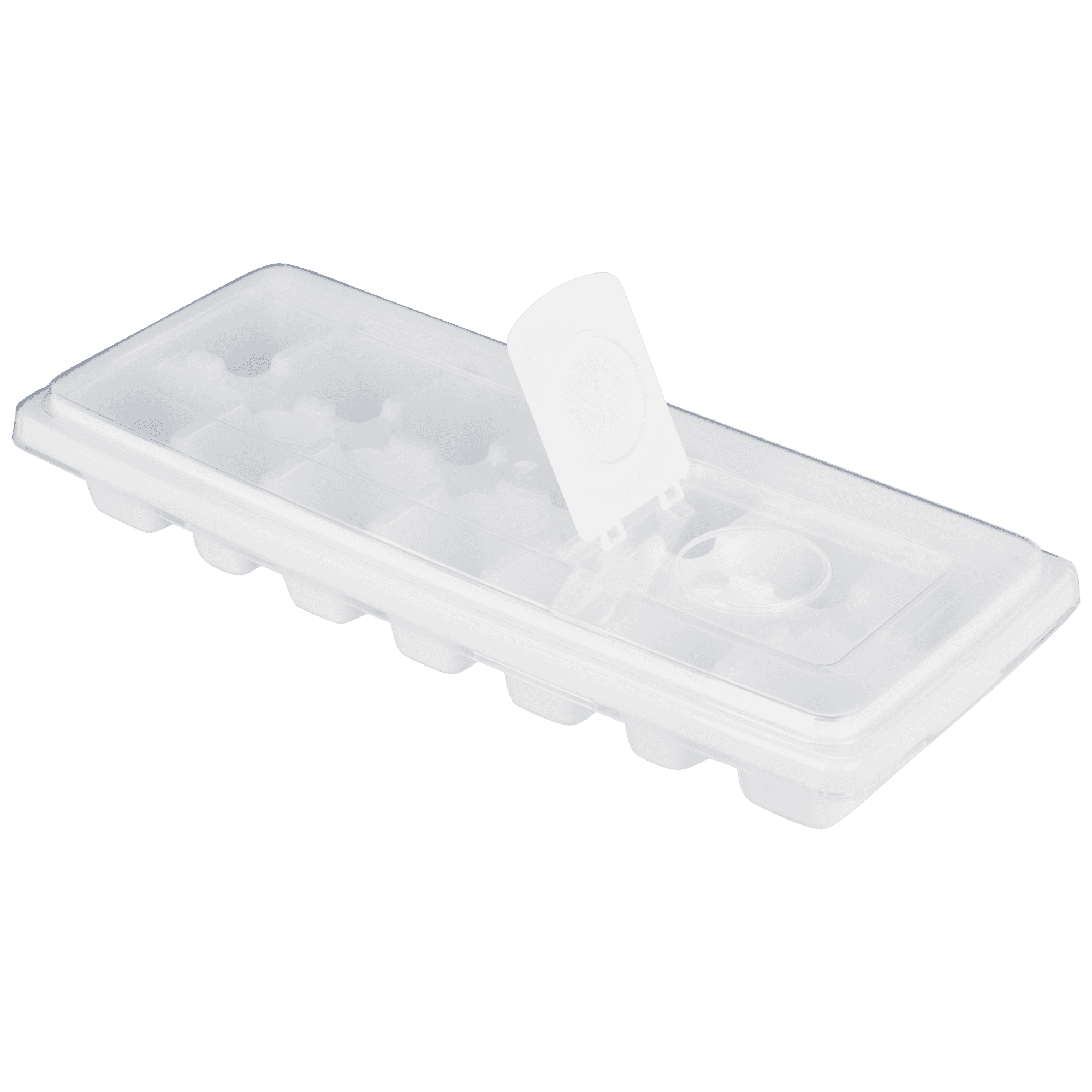 Mainstays Ice Cube Tray with 14 Molds and Removable Lid