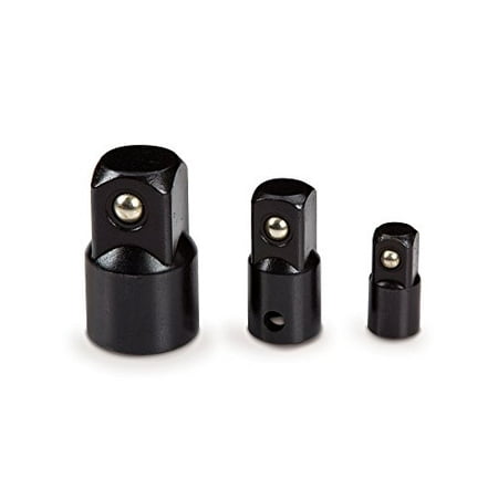 - 3pc Socket Size Expanding Adapter Set Impact High Torque CR-V Steel Tekton 4959