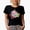 Black, variant on Retro Oh Yeah, 90s Baby Juice Pack Art Merch Gift, Navy Blue T-Shirt, Medium