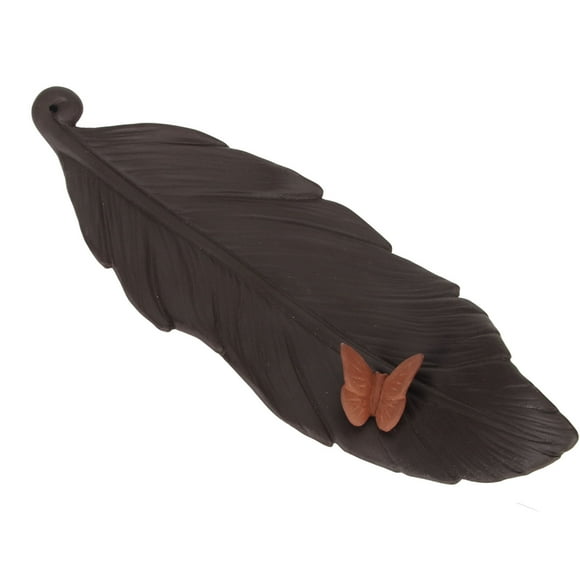 Incense Stick Base,Leaf Shape Incense Holder Leaf Shape Incense Holder Incense Stick Holder Effortless Installation