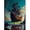 SKU-03, variant on Fantasy Pirate Ship Poster Canvas Painting Waterfall in Forest Nature Tree of Life Wall Art Pictured For Living Room Home Decor50 x 70 cm, unframed,SKU-13