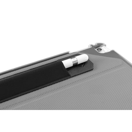 - Apple Pencil Holder Sticker - Peel N Stick Elastic Stylus Pocket - ZUGU CASE (Black)