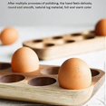 thumbnail image 3 of Wooden - 12 hole egg holder for countertop/tabletop/fridge or more, 3 of 4