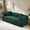 Dark Green, variant on GJQ 30" Convertible Couch Bed Folding Loveseat Sleeper Sofa 3-Seater with 2 Pillows, for Living Room/Office /Flat(LGreen)