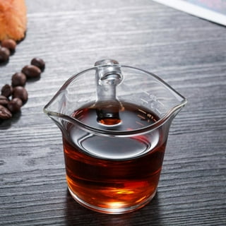 1Pc 50/100 ML Glass Measuring Cup with Scale Shot Glass Liquid Glass Ounce  S_xi