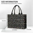 thumbnail image 3 of Large Capacity Tote Bag,Multicolor Christmas Light Pattern Handbag Fashion Luxury Tote Bag,15.7"x13"x 5.1" Inches,Laptop Compatible, 3 of 6